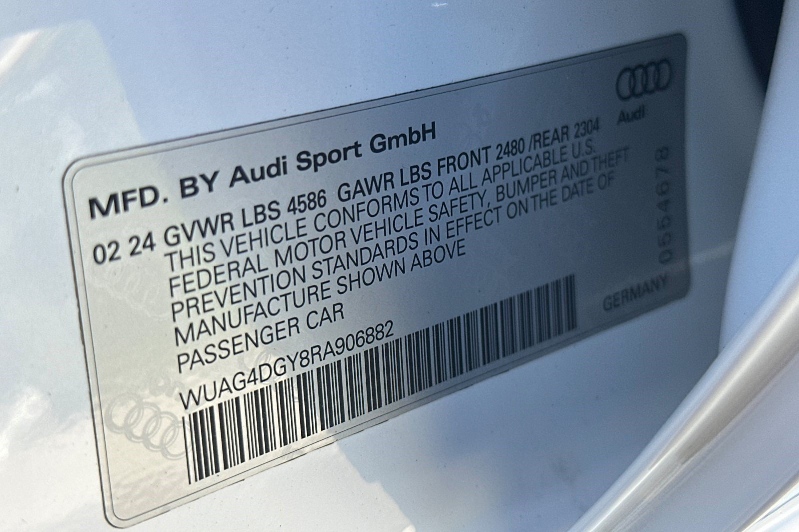 Used 2024 Audi RS 3 AWD/4WD image 39