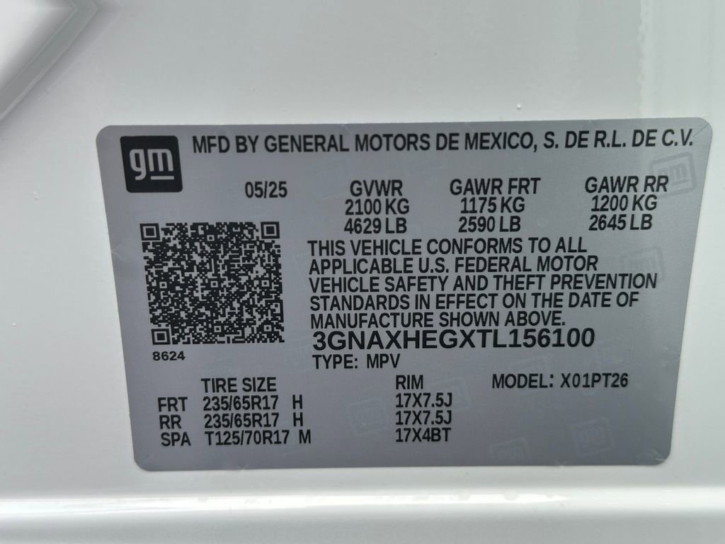 Certified 2026 Chevrolet Equinox LT FWD image 15