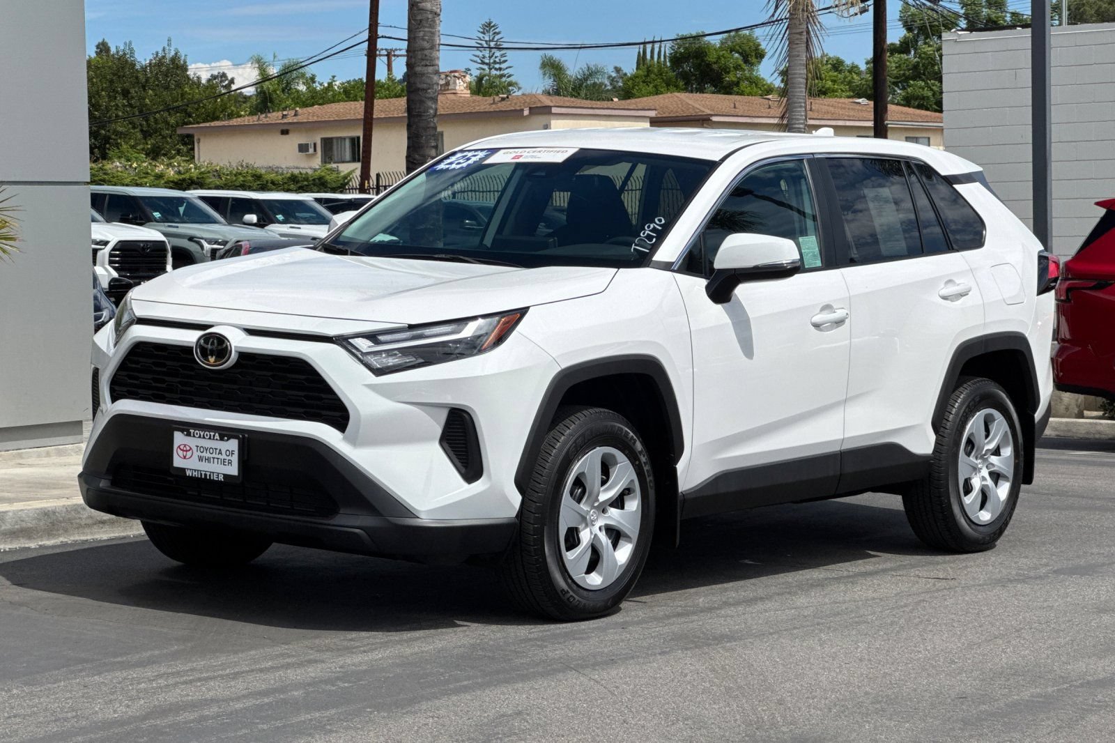 Certified 2025 Toyota RAV4 LE FWD image 10
