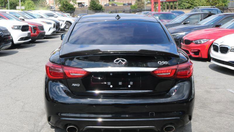 Used 2021 INFINITI Q50 Luxe w/ Cargo Package AWD/4WD image 5
