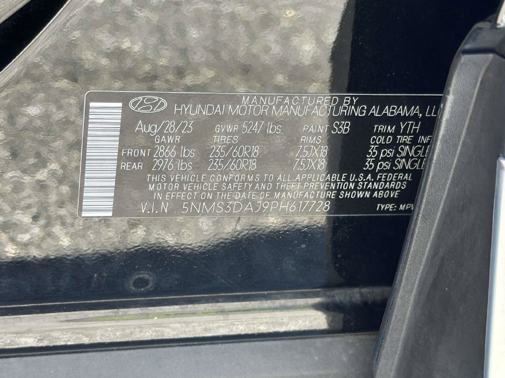 Certified 2023 Hyundai Santa Fe SEL w/ Premium Package AWD/4WD image 25