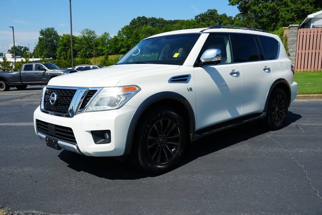 Used 2017 Nissan Armada Platinum w/ Captain Seat Package RWD image 3