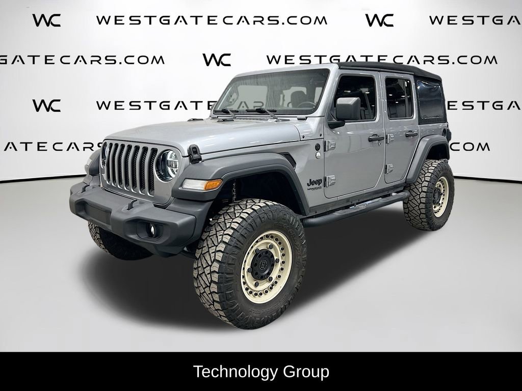 Used 2021 Jeep Wrangler Unlimited Sport image 3