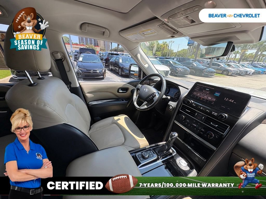 Used 2022 INFINITI QX80 Premium Select w/ Cargo Package RWD image 31