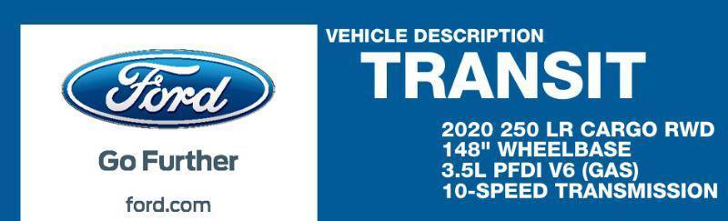 Used 2020 Ford Transit 250 Low Roof w/ Exterior Upgrade Package RWD image 76