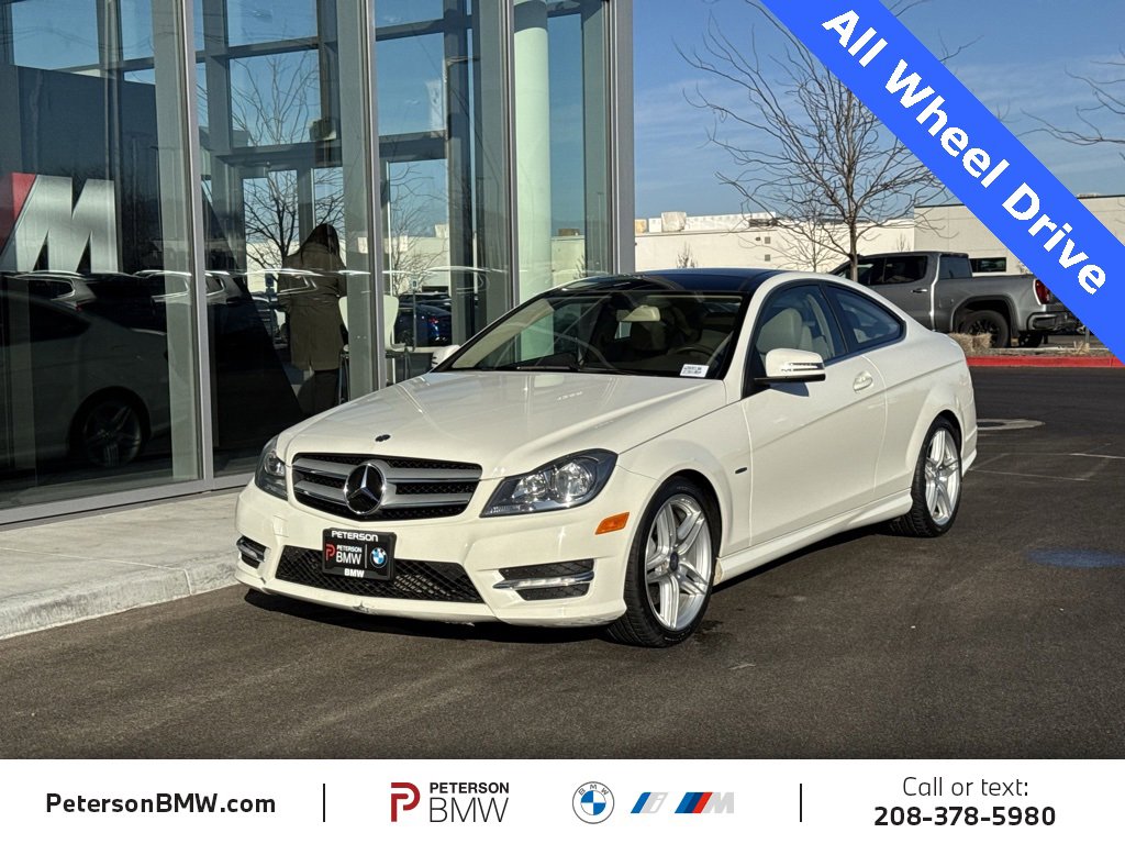 Used 2012 Mercedes-Benz C 350 4MATIC Coupe