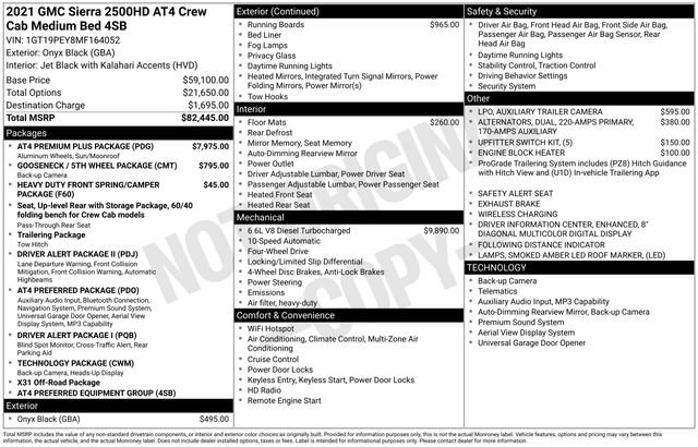 Used 2021 GMC Sierra 2500 AT4 w/ AT4 Premium Plus Package image 4