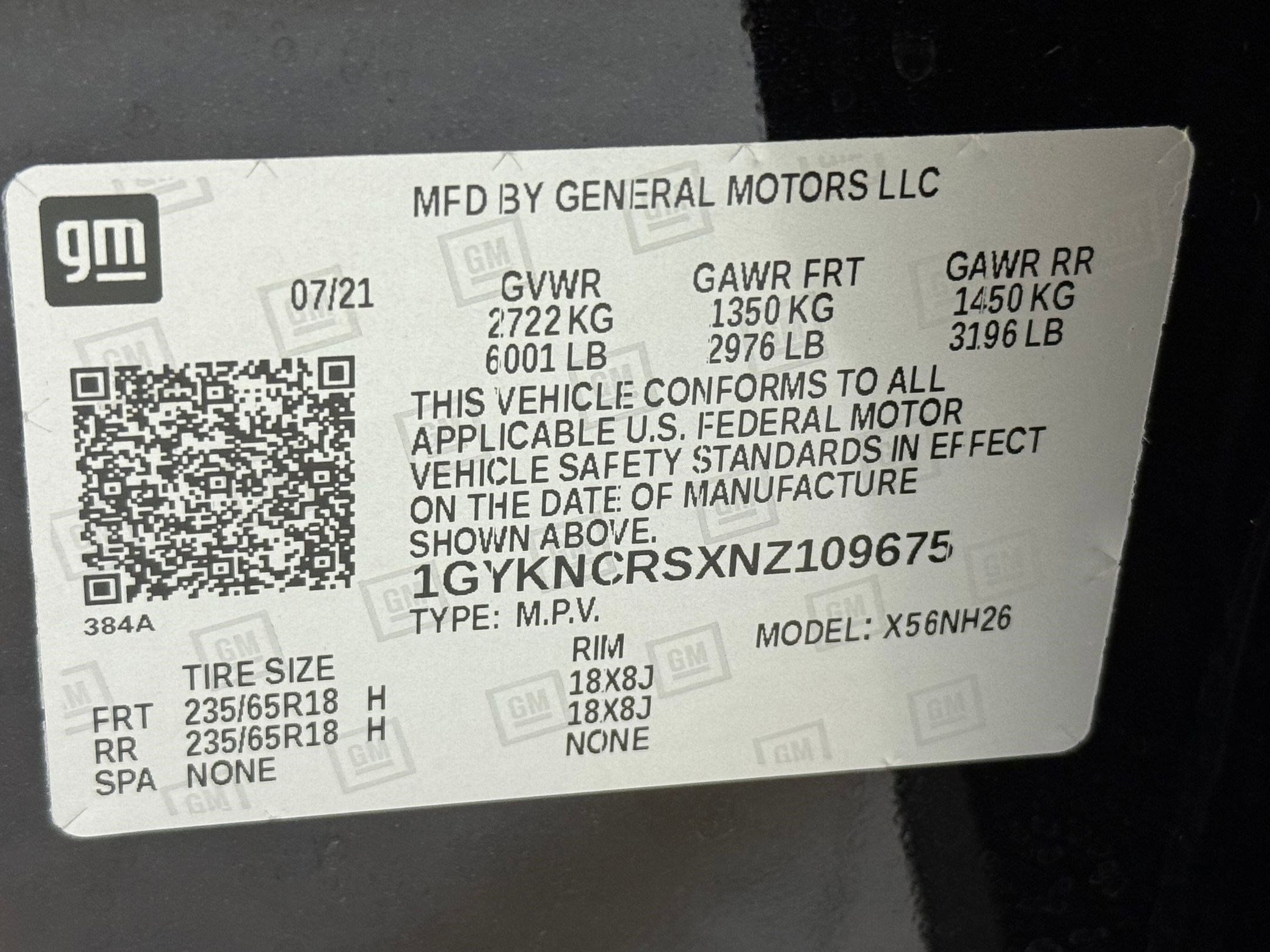 Certified 2022 Cadillac XT5 Premium Luxury w/ Technology Package image 20