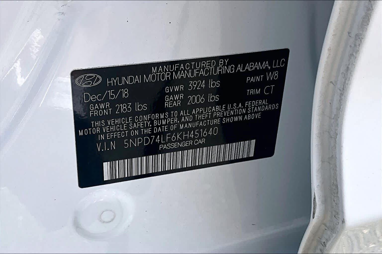 Used 2019 Hyundai Elantra SE w/ Cargo Package FWD image 36