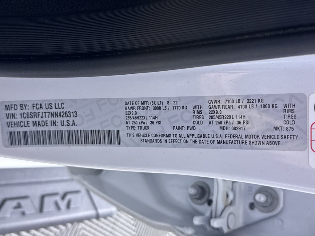 Used 2022 RAM 1500 Laramie AWD/4WD image 34