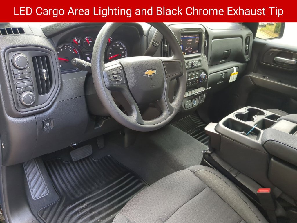 New 2026 Chevrolet Silverado 1500 Custom w/ Turbomax Blackout Package AWD/4WD image 17