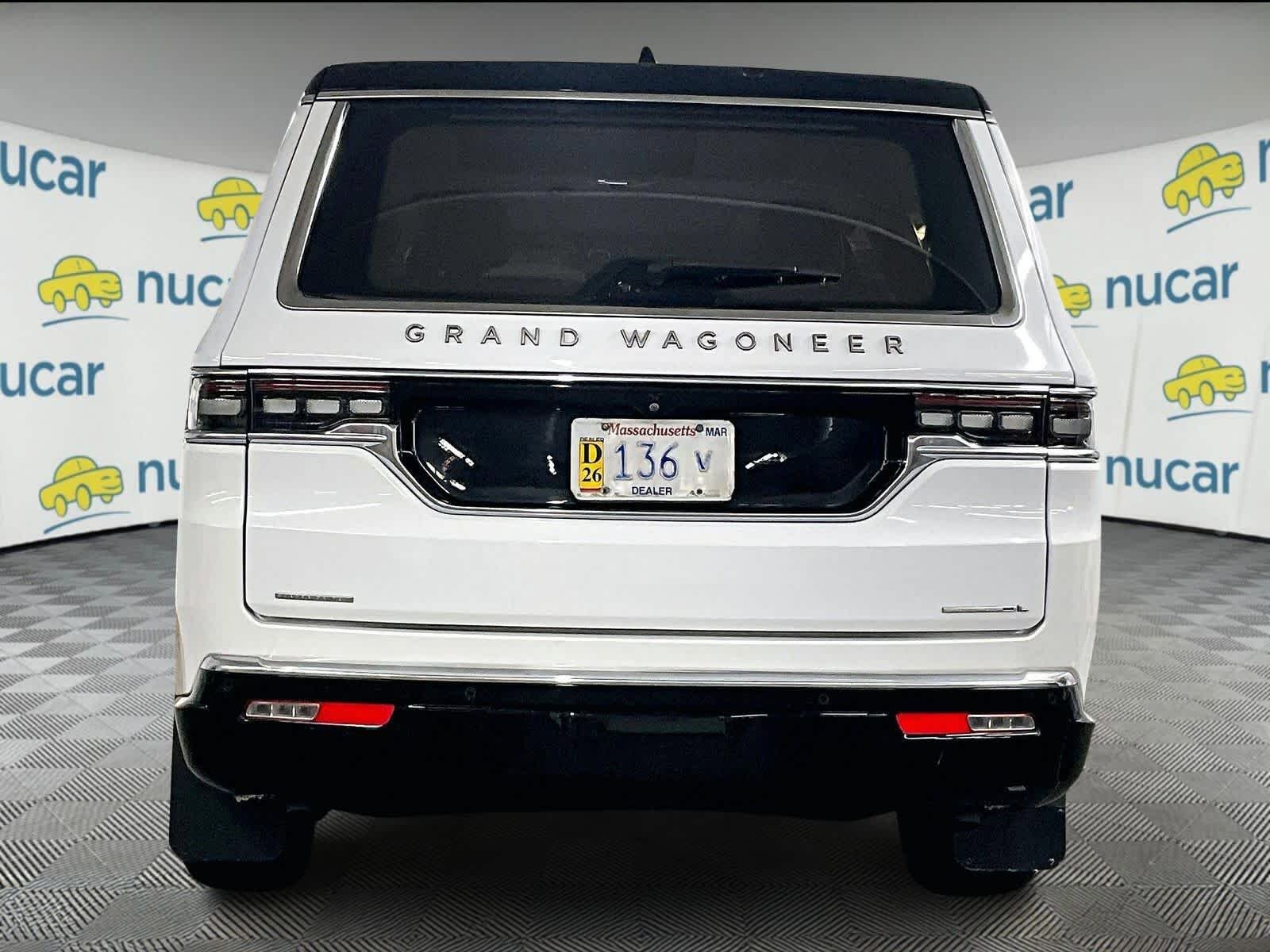 Used 2023 Jeep Grand Wagoneer L Series III w/ Rear Seat Video Group 1 image 5