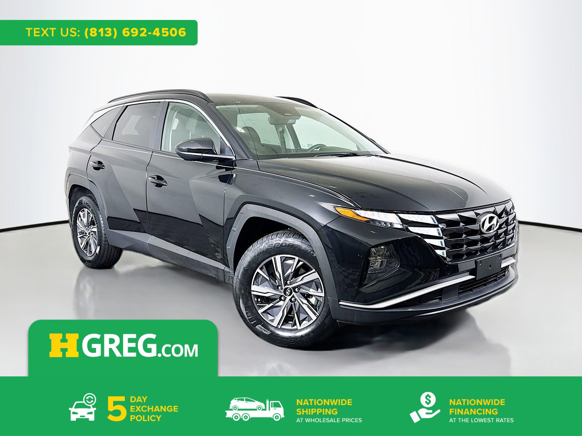 Used 2024 Hyundai Tucson Blue AWD/4WD image 1
