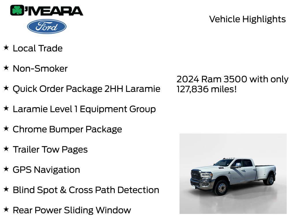 Used 2024 RAM 3500 Laramie AWD/4WD image 8
