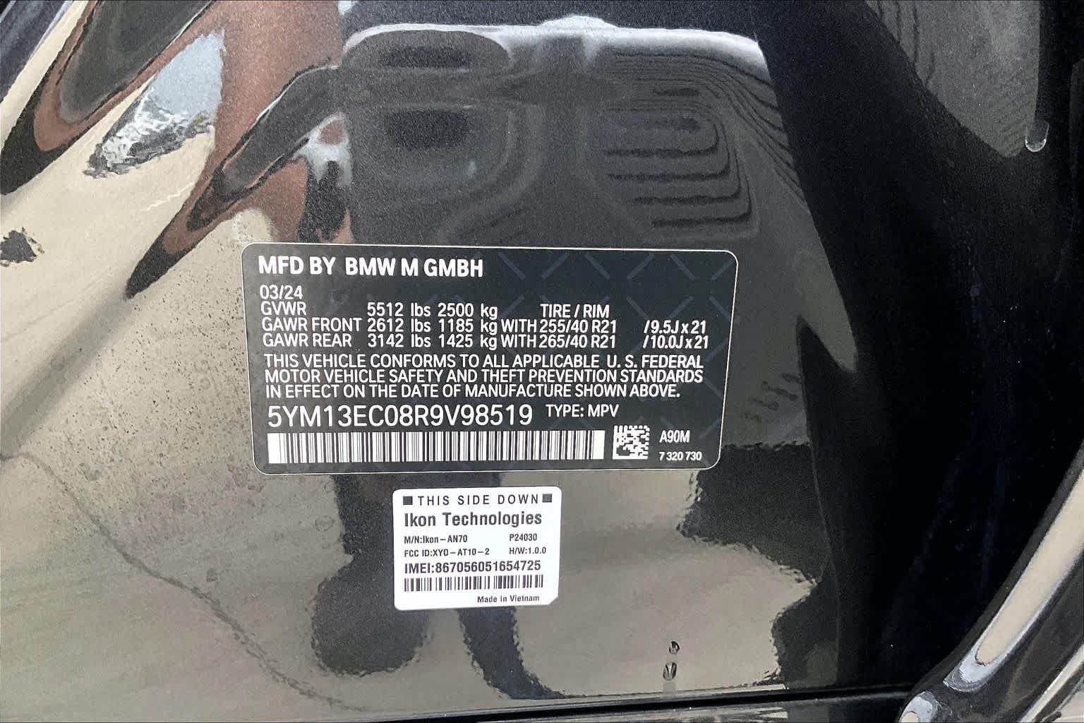 Used 2024 BMW X3 M w/ Executive Package AWD/4WD image 33