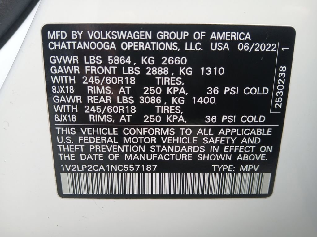 Used 2022 Volkswagen Atlas SE image 28