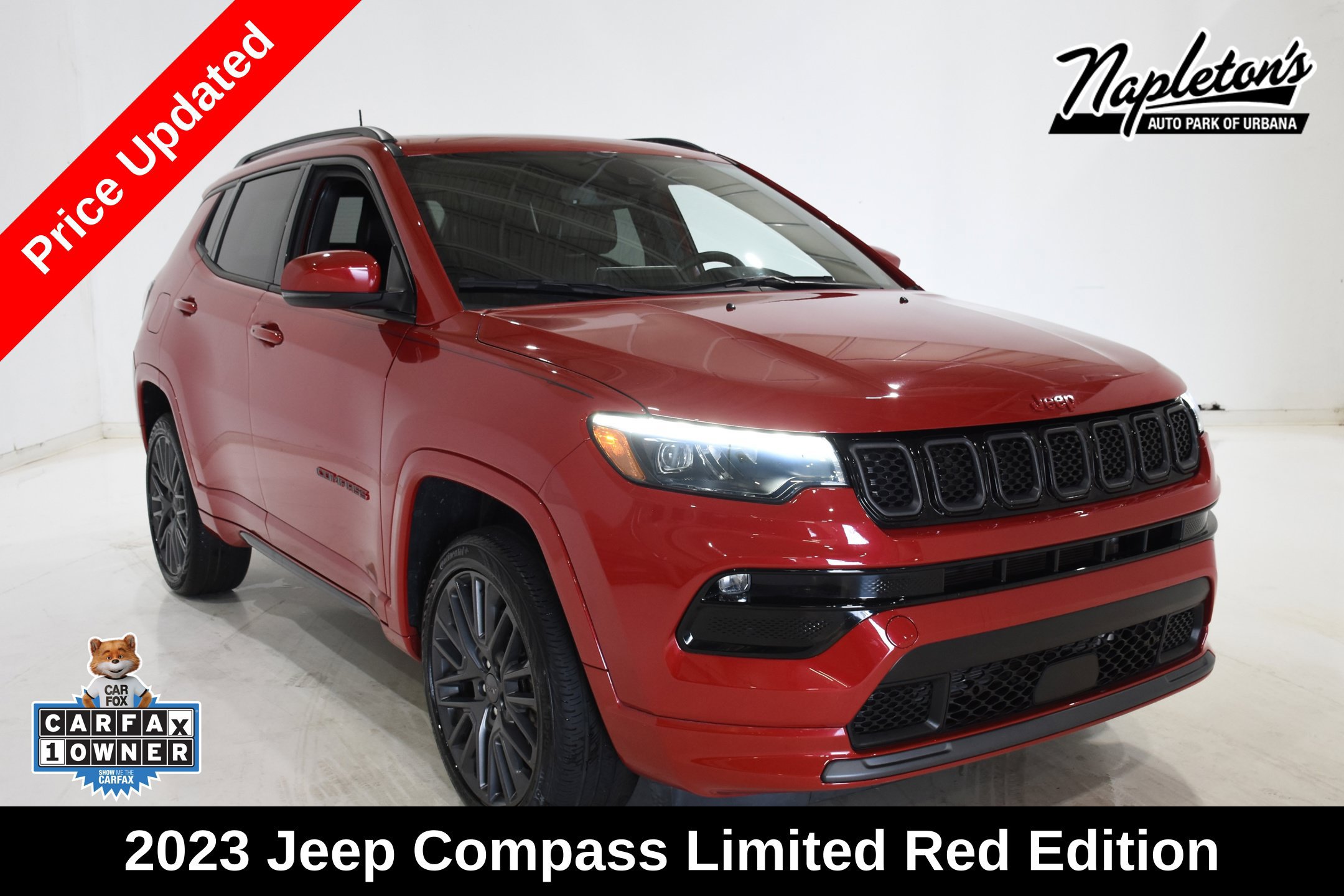 Used 2023 Jeep Compass Limited w/ Elite Group for (Red) Edition AWD/4WD image 1