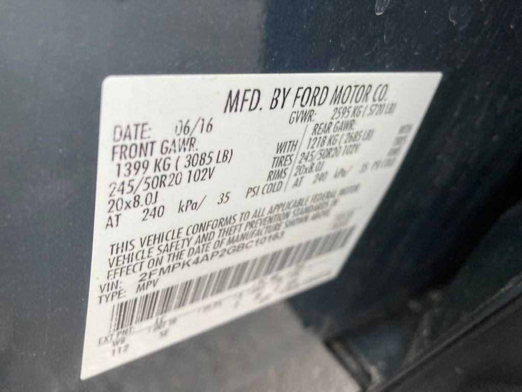 Used 2016 Ford Edge Sport w/ Equipment Group 401A image 34