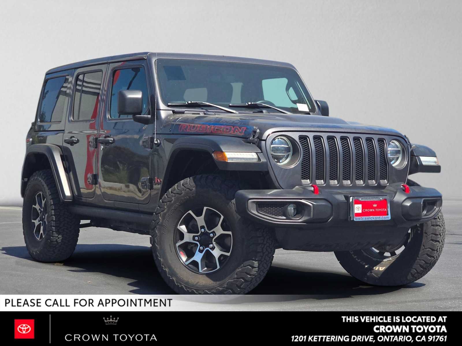 Used 2018 Jeep Wrangler Unlimited Rubicon AWD/4WD image 1