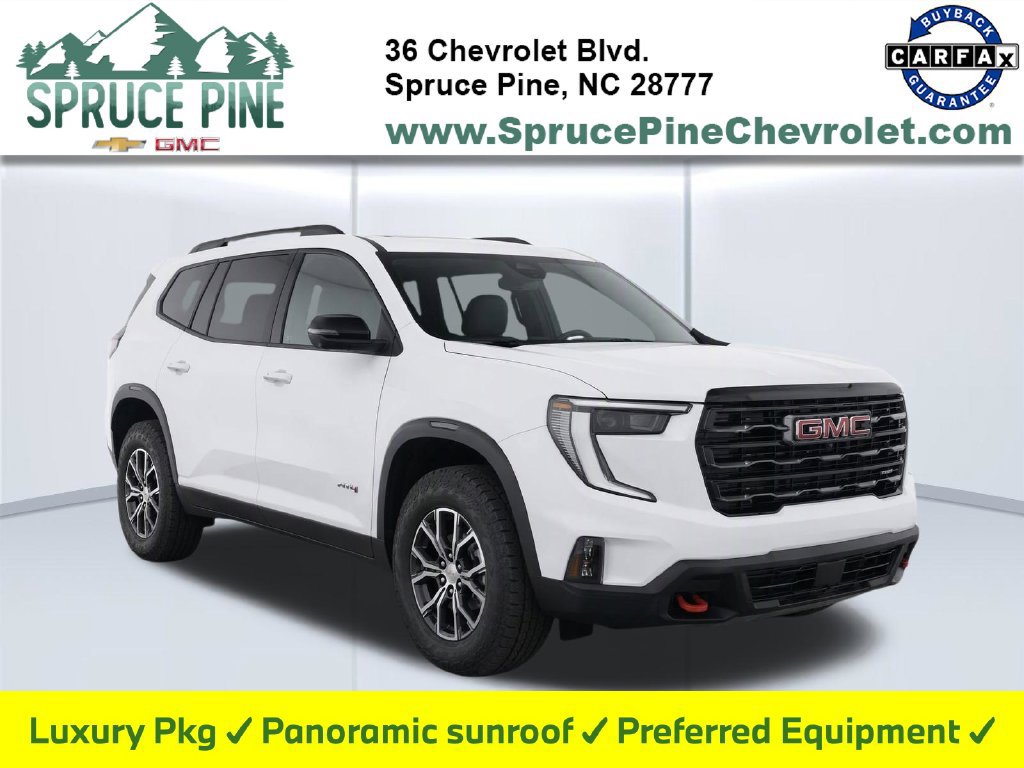 Used 2024 GMC Acadia AT4 w/ Luxury Package