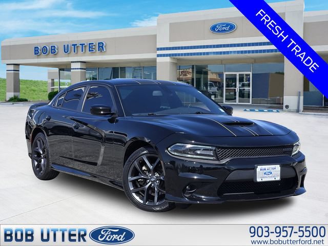 Used 2021 Dodge Charger R/T w/ Blacktop Package RWD image 1