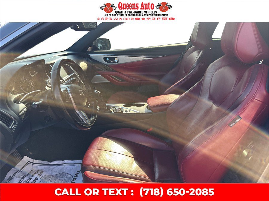 Used 2019 INFINITI Q60 Red Sport 400 w/ Cargo Package RWD image 10