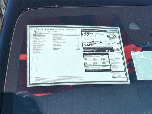 New 2026 Mercedes-Benz SL 43 AMG image 17
