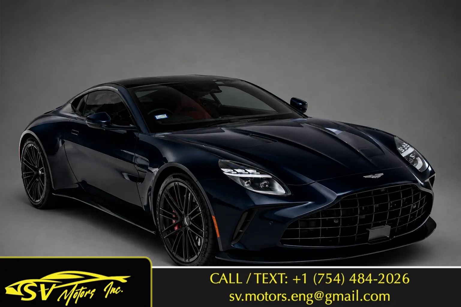 Used 2025 Aston Martin V8 Vantage Coupe RWD image 1