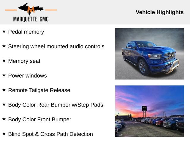 Used 2019 RAM 1500 Laramie w/ Sport Appearance Package image 10