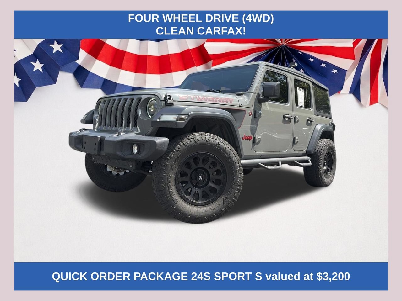 Used 2019 Jeep Wrangler Unlimited Sport S