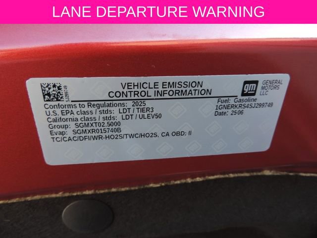 Certified 2025 Chevrolet Traverse High Country w/ LPO, Floor Liner Package FWD image 15