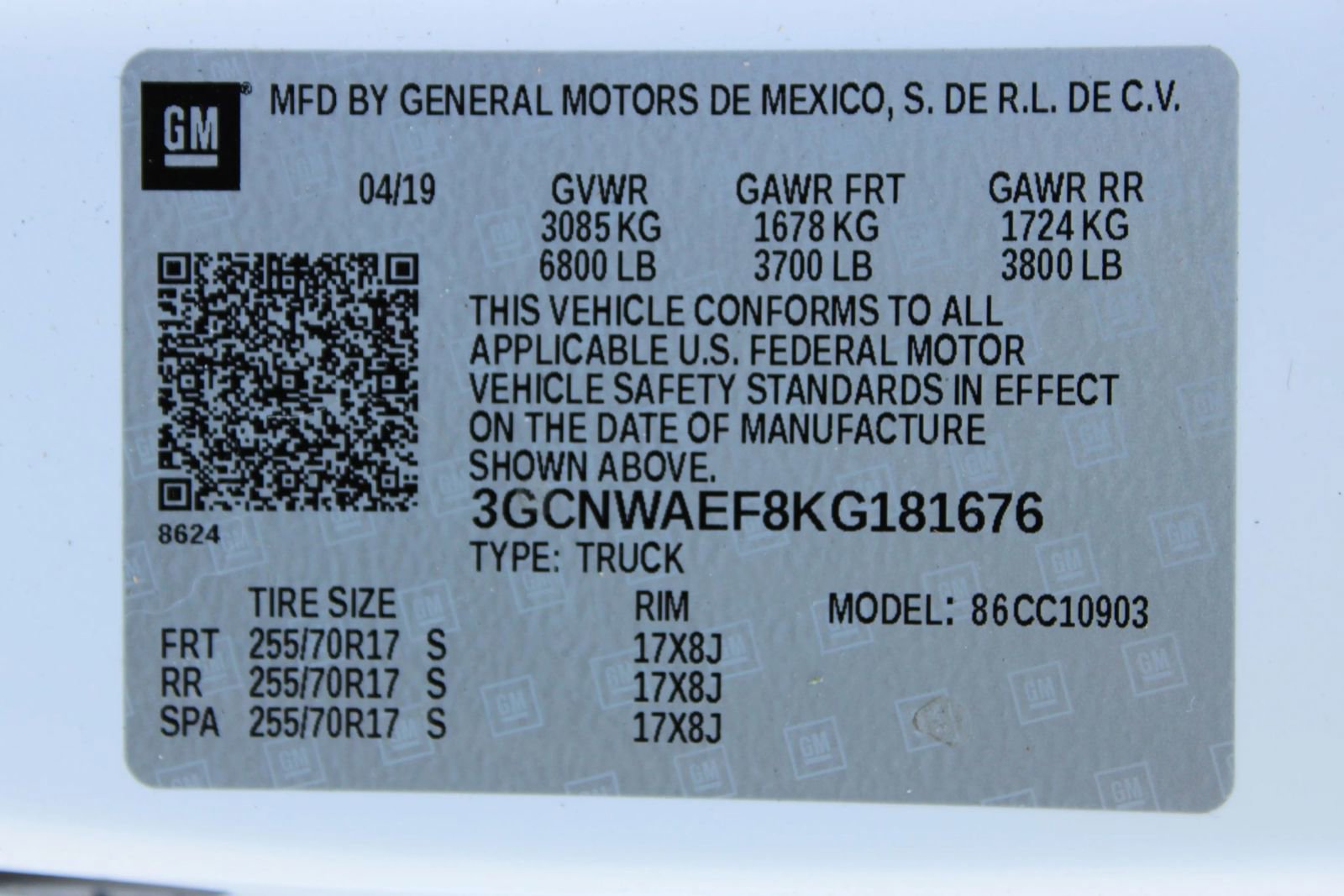 Used 2019 Chevrolet Silverado 1500 W/T w/ Trailering Package image 19