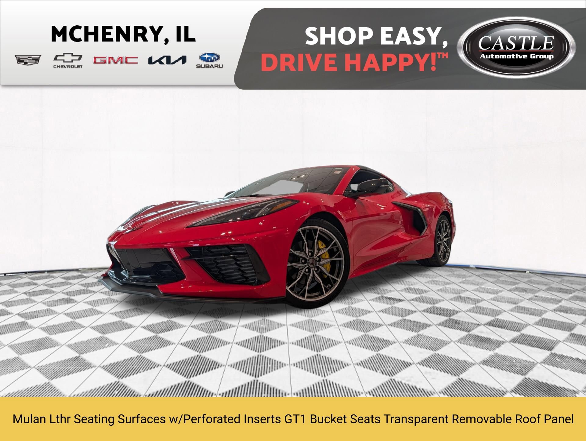 Certified 2025 Chevrolet Corvette Stingray Coupe w/ Battery Protection Package