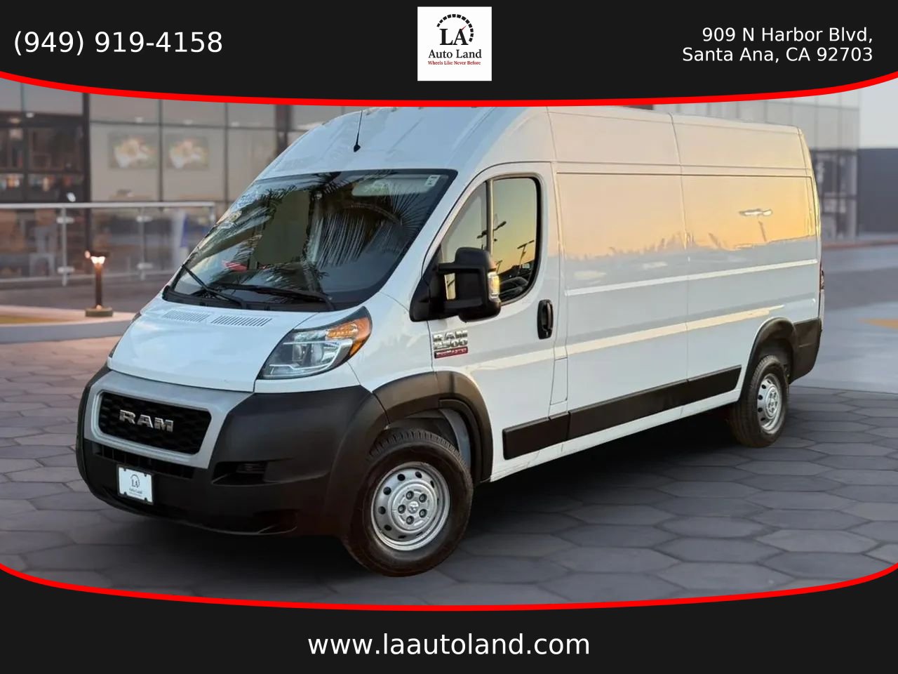Used 2021 RAM ProMaster 2500 w/ Interior LED Lighting Group