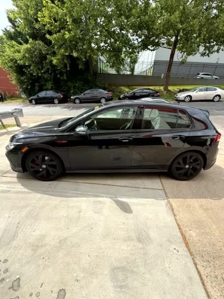 Used 2023 Volkswagen GTI SE w/ Black Wheel Package FWD image 3