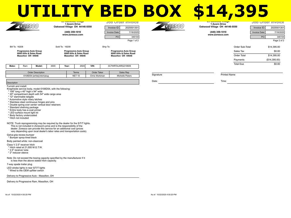 Used 2024 RAM 3500 Tradesman image 5