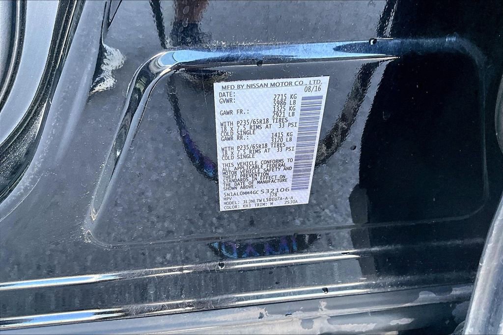 Used 2016 INFINITI QX60 Base w/ Premium Plus Package image 32