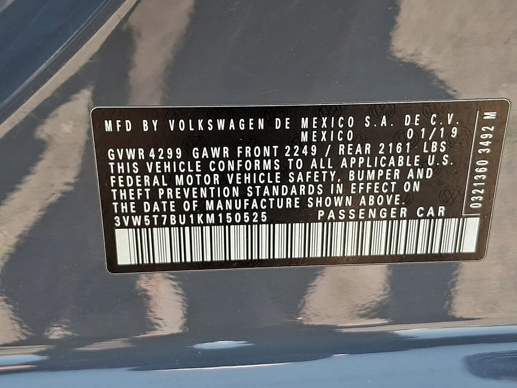 Used 2019 Volkswagen Jetta GLI FWD image 26