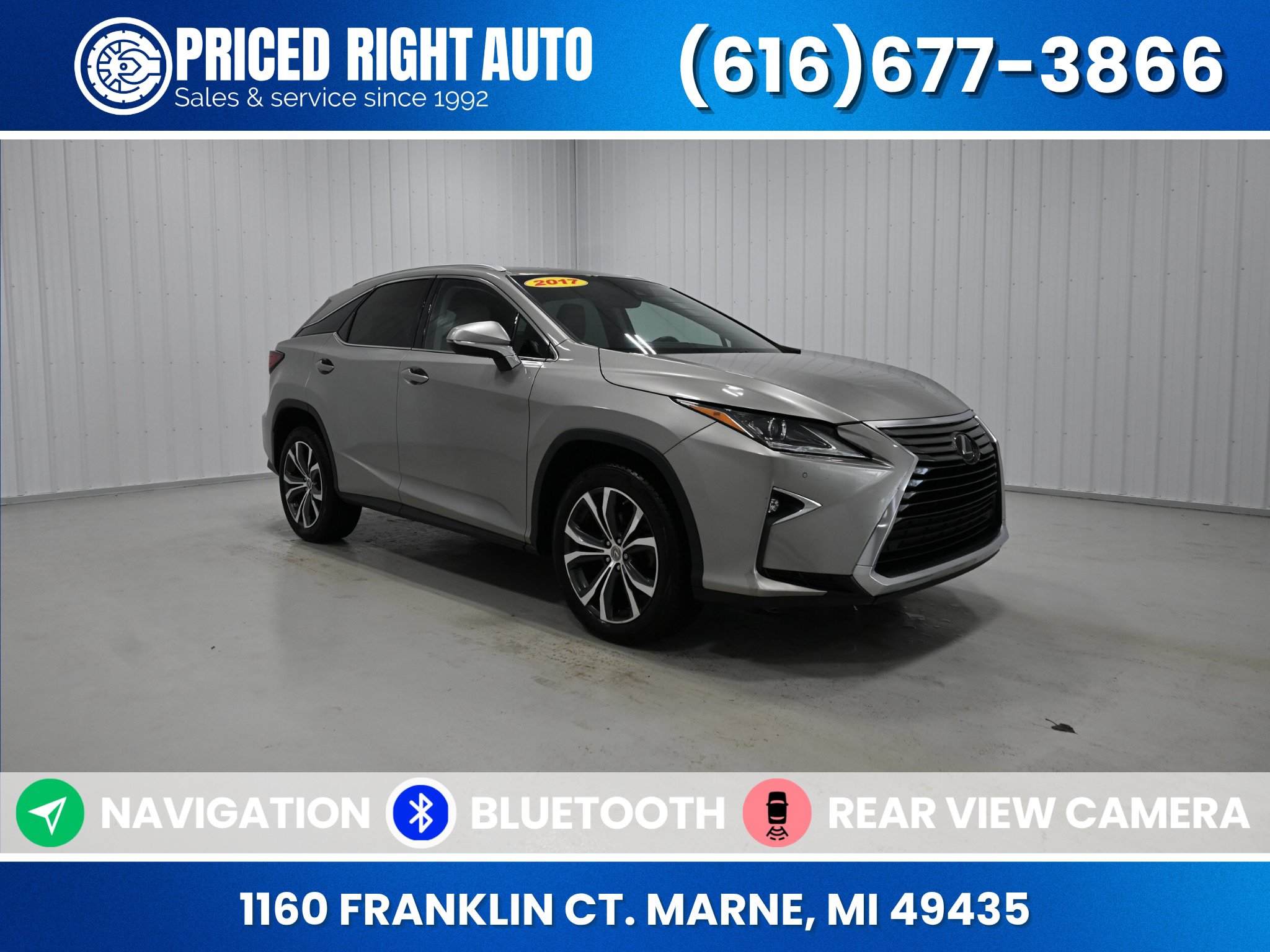 Used 2017 Lexus RX 350 AWD w/ Premium Package