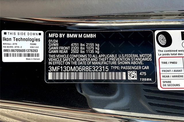 Used 2024 BMW M2 w/ Lighting Package image 31