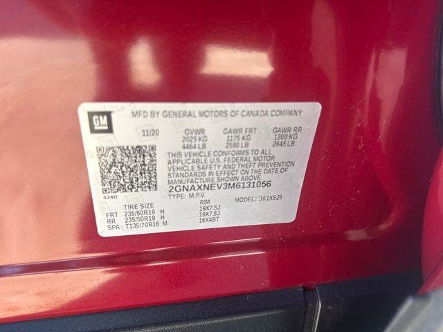 Used 2021 Chevrolet Equinox Premier w/ LPO, Floor Liner Package image 12