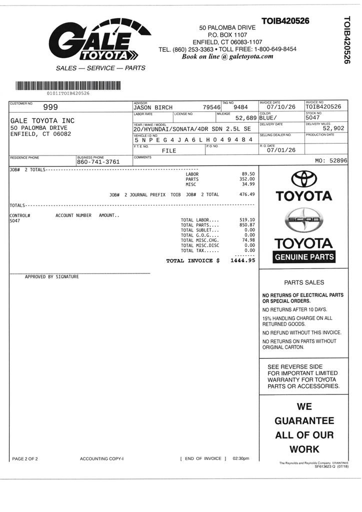 Used 2020 Hyundai Sonata SE FWD image 13