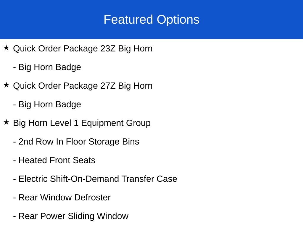 Certified 2024 RAM 1500 Big Horn image 2