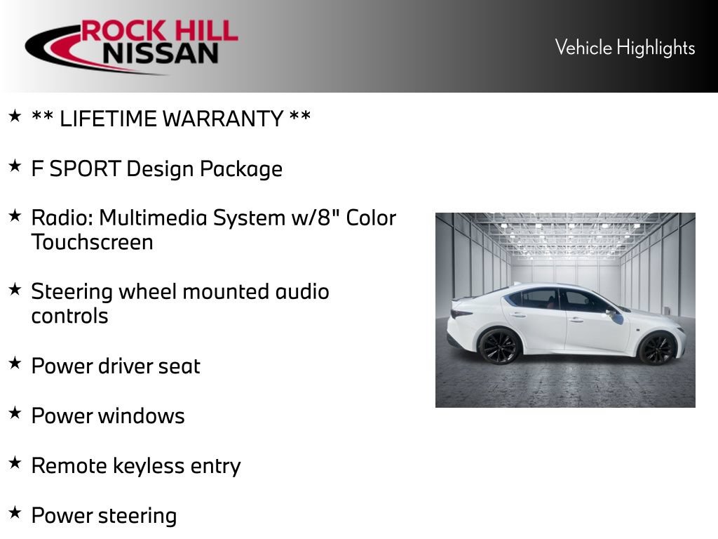 Used 2024 Lexus IS 350 F Sport RWD image 5