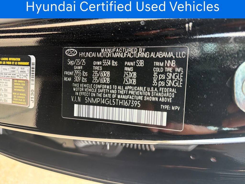 Certified 2026 Hyundai Santa Fe SE FWD image 31