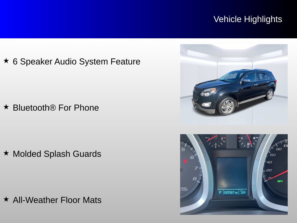Used 2017 Chevrolet Equinox Premier w/ True North Edition AWD/4WD image 12