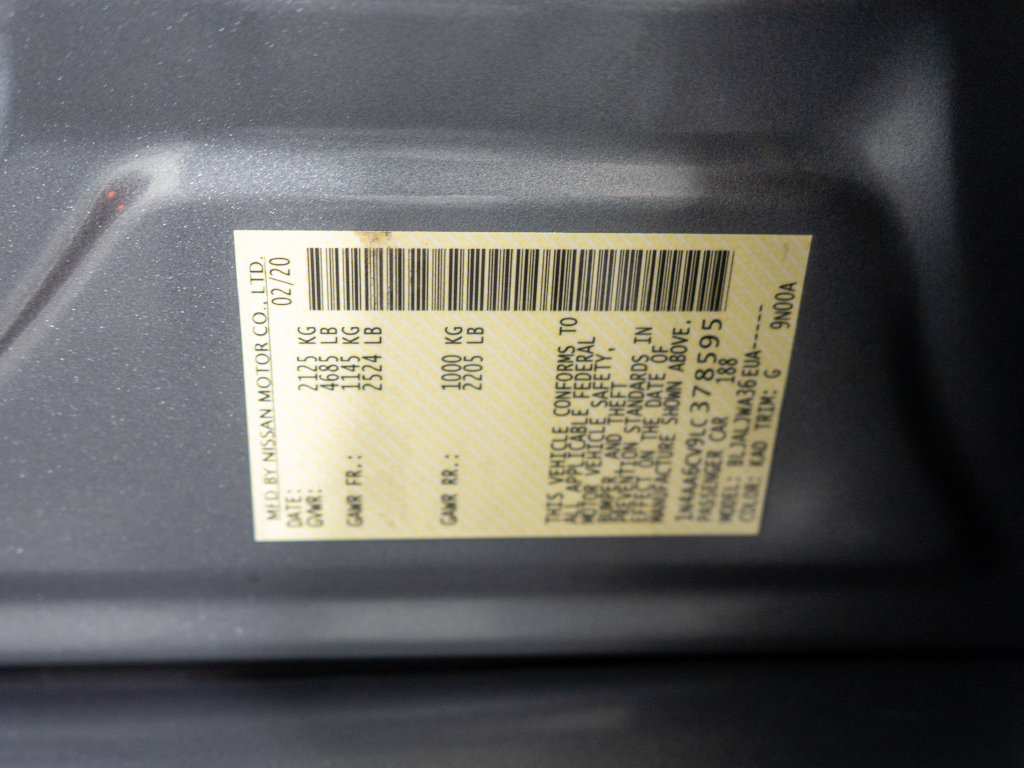 Used 2020 Nissan Maxima 3.5 SV w/ Floor Mat Group FWD image 33