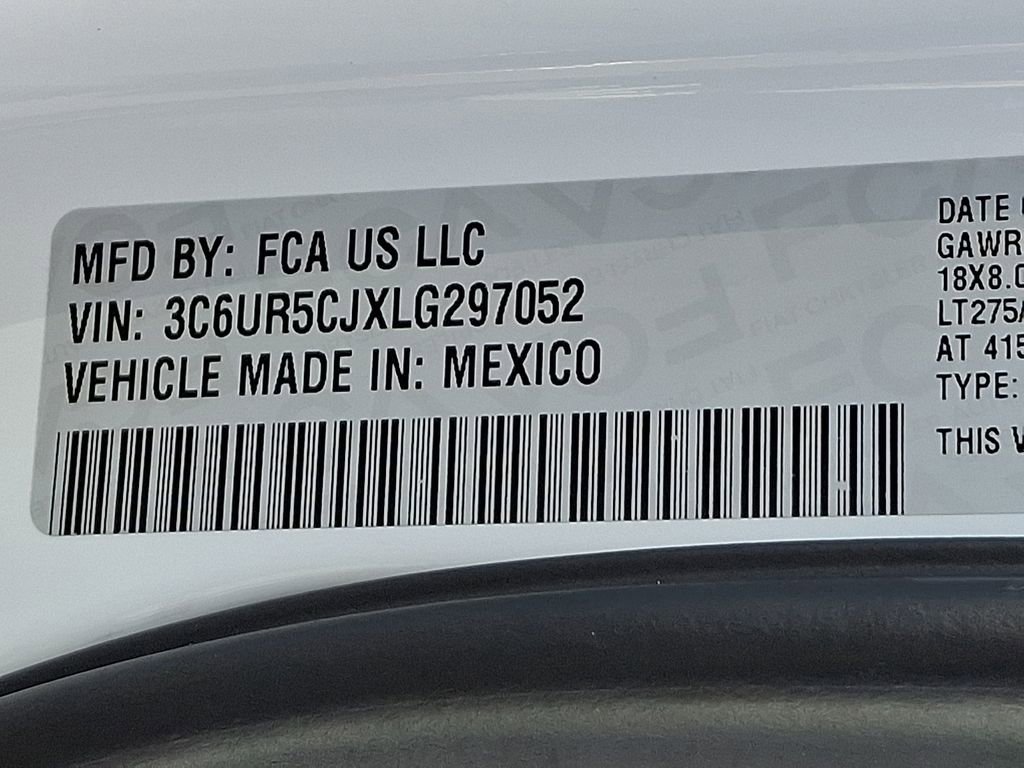 Used 2020 RAM 2500 Tradesman w/ Safety Group image 28