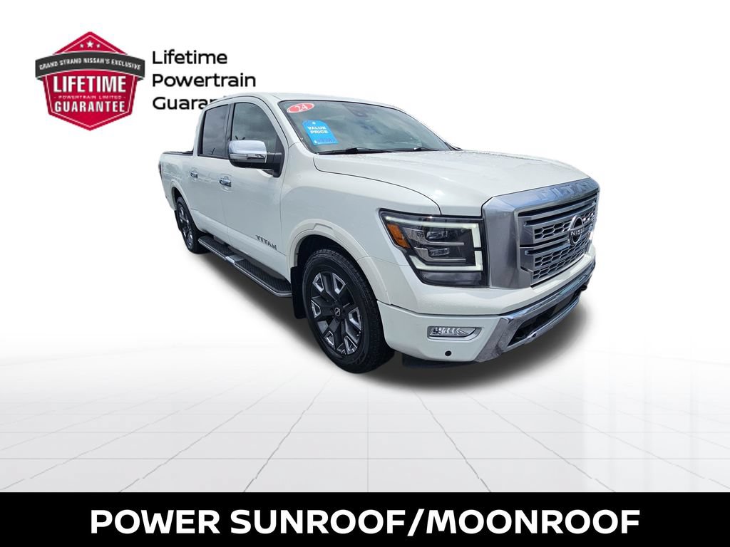 Certified 2024 Nissan Titan Platinum Reserve w/ Moonroof Package RWD image 7