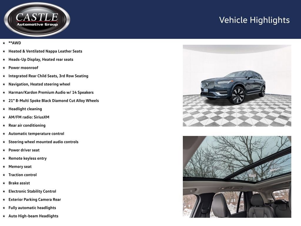 Used 2023 Volvo XC90 T8 Ultimate AWD/4WD image 3